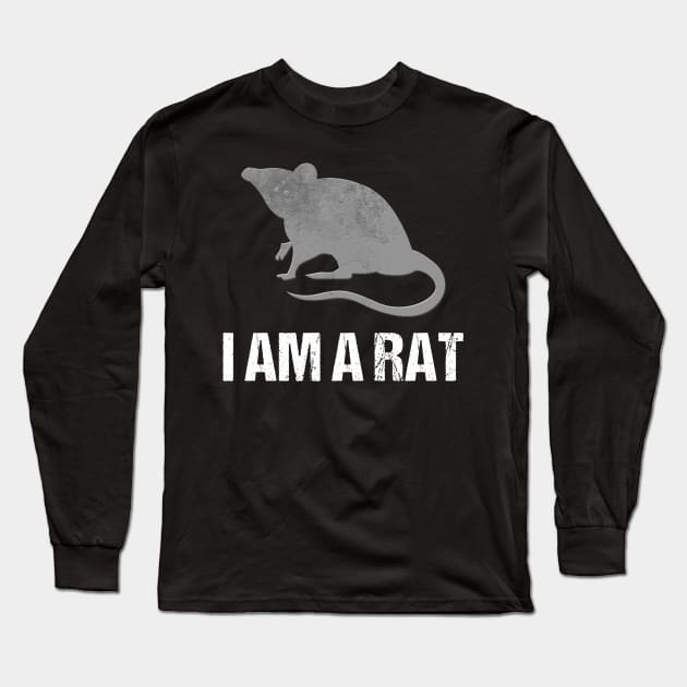 I am a rat Long Sleeve T-Shirt by Imutobi